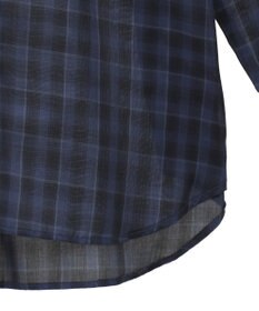 AMERICAN HOLIC シアーチェック柄オーバーシャツ