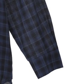 AMERICAN HOLIC シアーチェック柄オーバーシャツ