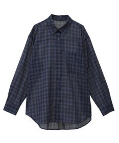 AMERICAN HOLIC シアーチェック柄オーバーシャツ