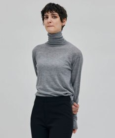 BEIGE， 【洗える】RICARD / カシミヤタートルニット