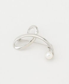 ANY SIS クロスライン ブローチ