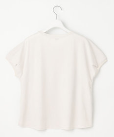 J.PRESS LADIES 【洗える】シアーエンブロイダリー カットソー