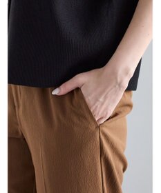 Te chichi メタル釦楊柳テーパードパンツ