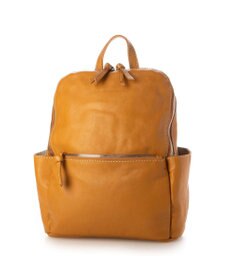 UNBILLION ペルケ perche / ダブルジッパー牛革バックパック