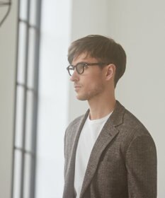 GOTAIRIKU 【宮田毛織】リネンジャージー カーディガンジャケット