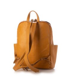 UNBILLION ペルケ perche / ダブルジッパー牛革バックパック