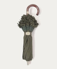 MOONBAT 【遮光/晴雨兼用日傘】POLO RALPH LAUREN(ポロ ラルフローレン) エンブフリル 折りたたみ傘 楽折 遮熱 UV