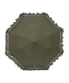 MOONBAT 【遮光/晴雨兼用日傘】POLO RALPH LAUREN(ポロ ラルフローレン) エンブフリル 折りたたみ傘 楽折 遮熱 UV