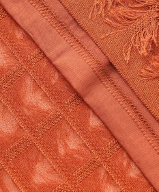 自由区 L 【セットアップ対応・洗える】シアーカットジャカード スカート