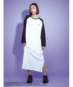 Green Parks ■別注　ＬＯＶＥ　ＢＯＡＴ　ラグランワンピース