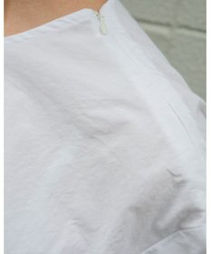 muuc ジャスミン刺繍半袖プルオーバー〈日本製・上質な天然素材・遠州織物〉〈繊細なオリジナル花刺繍〉〈ゆったりフリーサイズ〉〈上品な大人の布帛Tシャツ〉