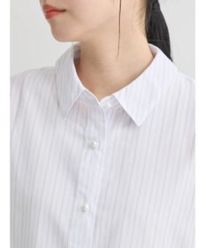 earth music&ecology パールボタンオーバーシャツ