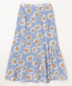 GRACE CONTINENTAL マーガレットフラワープリントスカート