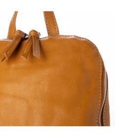 UNBILLION ペルケ perche / ダブルジッパー牛革バックパック