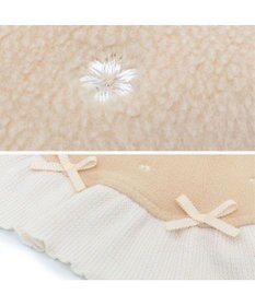 PET PARADISE ペットパラダイス ワンダフルストレッチ フリース 《お花刺繍》 小型犬