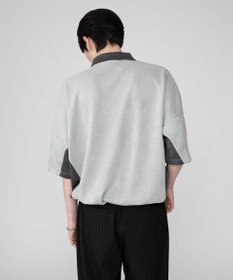 WEGO 【ユニセックス着用ITEM/MLサイズ展開】フェイクスウェードドルマンハーフZIPT（SS）