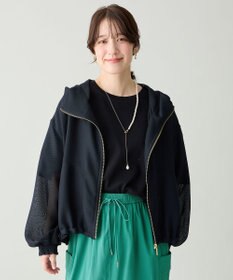 ANY L メッシュブルゾン