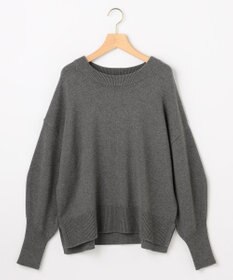 組曲 L コットンカシミヤMIX クルーネックニット