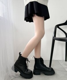 WEGO 【暖かい】フェイクタイツ裏起毛