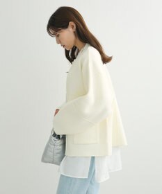 Green Parks ・ｓｗｉｎｇ　ｂｙ　Ｗ－ＺＩＰニットカーディガン