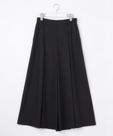 自由区 【XSサイズ～/洗える】ストレッチタイプライター ワイドパンツ