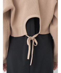 earth music&ecology バックリボンボレロ