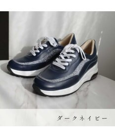 Pointer 日本製 本革厚底スニーカー