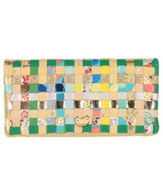 tsumori chisato CARRY エポネコメッシュ 長財布 2つ折り かぶせタイプ