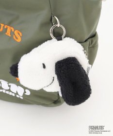 Y'SACCS SNOOPYデザイン サイドギャザー2wayトート　Mサイズ(スケートボード）