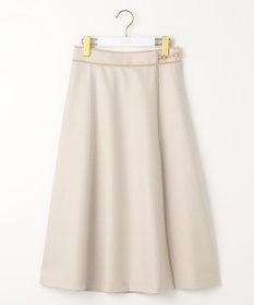 ANY SIS 【洗える】ビットポイントフレア スカート