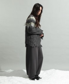 CRAFT STANDARD BOUTIQUE ノルディック起毛ニットプルオーバー