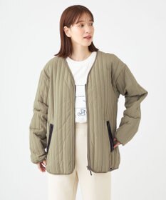 SHARE PARK LADIES 【UNISEX】キルティング蓄熱中綿 Ｖカーディガン（Mサイズ）