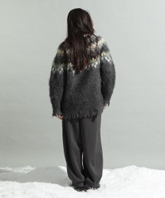 CRAFT STANDARD BOUTIQUE ノルディック起毛ニットプルオーバー