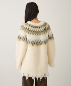 CRAFT STANDARD BOUTIQUE ノルディック起毛ニットプルオーバー