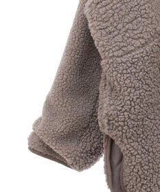 earth music&ecology 粒違い切替ボアブルゾン