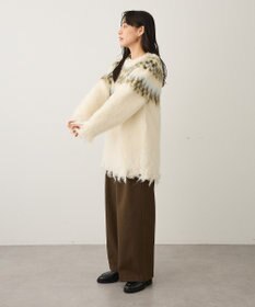 CRAFT STANDARD BOUTIQUE ノルディック起毛ニットプルオーバー