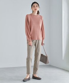 ANY 【ストレッチ/ガードル効果/裏起毛/ウエストゴム】大人の7daysウォームタッチパンツ