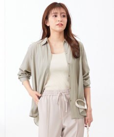 ANY SIS 【美人百花7月号掲載】ライトシアー シャツ