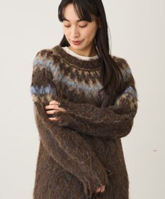 CRAFT STANDARD BOUTIQUE ノルディック起毛ニットプルオーバー