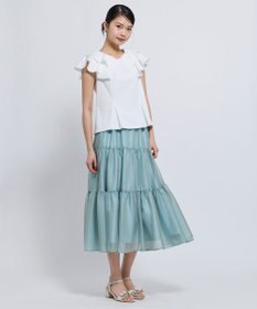 TOCCA WAVED CREAM カットソー