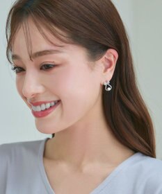 Tiaclasse 【金属アレルギー対応／選べる2タイプ】リボン＋パールピアス