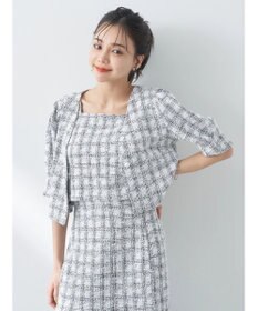 earth music&ecology ＳＥＴ２点　カットソーツィードアンサンブル