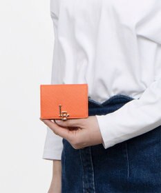 LANVIN en Bleu エルヴィー BOX小銭入れ