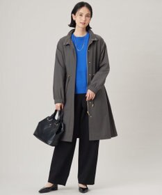 自由区 【洗える】ライトフィールジャージーワイドストレート パンツ