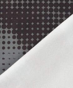 PW CIRCULUS 【裏起毛であたたか】【MEN】Dot camouflage ロングスリーブモックネックT ゴルフ