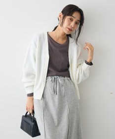 CRAFT STANDARD BOUTIQUE ワッフルニットジップカーディガン