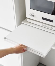 tower ツーウェイキッチン家電下引き出し&スライドテーブル タワー W80 ホワイト