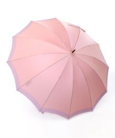 槇田商店 SCENE グログランシャンブレー ピンク 長傘