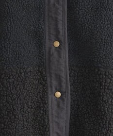 earth music&ecology 粒違い切替ボアブルゾン