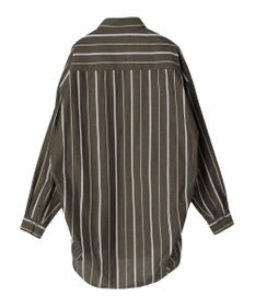 AMERICAN HOLIC ドビーストライプシャツチュニック